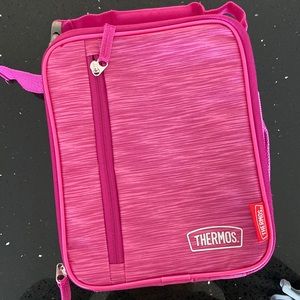 Like new! Thermos Kids Upright Pink Soft Lunch Box